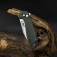 N CJRB Cutlery Riff Green Micarta J1928-MGN