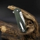 N CJRB Cutlery Riff Green Micarta J1928-MGN