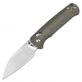N� CJRB Cutlery Hectare-Alt OD Green Micarta J1935AK-ODG
