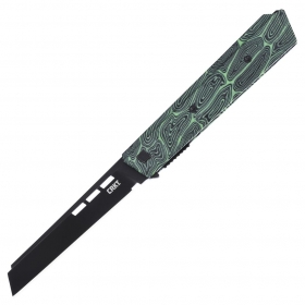 N� CRKT Zephyr Green-White 3850G