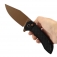 N� Kansept Knives Tenable Entity Black Aluminium B1036F1