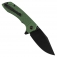 N� Kansept Knives Tenable Entity Green Aluminium B1036F2
