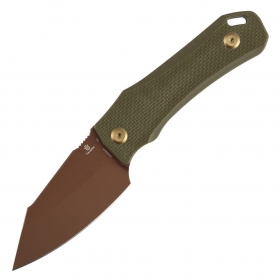 N� Kansept Knives Tenable Loki Olive Green G10 G1058A3