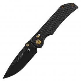 N� Kansept Knives Eaglestrike Black Titanium K1095V6