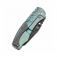 N� Kansept Knives CAVEMAN Green Titanium K1110A3