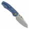 N� Kansept Knives CAVEMAN Blue Titanium K1110A5