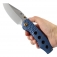 N� Kansept Knives CAVEMAN Blue Titanium K1110A5