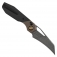 N� Kansept Knives QTRO Bronze Titanium + Carbon Fiber K1118VH2