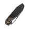 N� Kansept Knives QTRO Bronze Titanium + Carbon Fiber K1118VH2