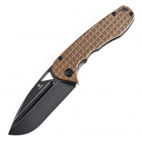 N� Kansept Knives Tenable Bombur Brown G10 T1054A2