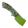 N� Kansept Knives Mini Korvid Undead Print Green T3030B2