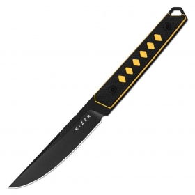 N� Kizer Kwaiken Black + Yellow G10 1066A3