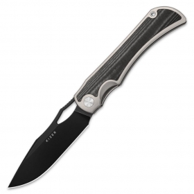 N� Kizer Allure Titanium + Norplex UltreX Micarta Ki4763LDA2