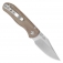 N� Kizer Vanguard Drop Bear 2 Brown Micarta V3619.2CC1