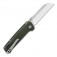 N QSP Knives Penguin Green Micarta QS130-C