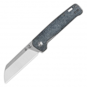N� QSP Knives Penguin V2 Denim Micarta QS130V2-B1