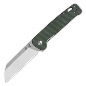 N� QSP Knives Penguin V2 Green Micarta QS130V2-C1
