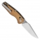 N� QSP Knives Reptile Champagne Aluminum QS165-A1