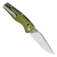 N� QSP Knives Reptile Green Aluminum QS165-B1